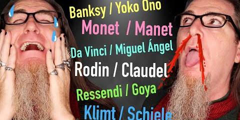 Thumbnail for Me hacéis elegir y sudo tinta. Banksy / Yoko Ono / Goya / Ressendi / Schiele / Klimt / Velázquez