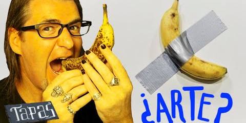 Thumbnail for 120000 DOLARES POR UNA BANANA EN ART BASEL MIAMI. PLÁTANO CATTELAN ARTE HAMPARTE