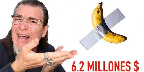 Thumbnail for 6.2 MILLONES por un PLÁTANO ¿ES ARTE? Cattelan en Sotheby´s y el CRIPTOBRO Justin Sun que lo compró