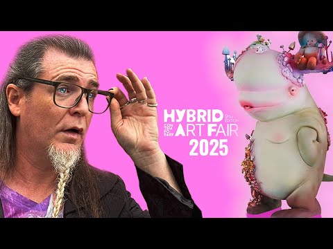 Thumbnail for IMPOSIBLE que no te guste el ARTE si visitas Hybrid Art Fair MADRID 2025 (Hay de todo)