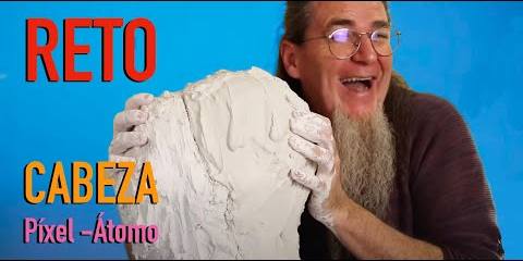 Thumbnail for RETO CABEZA HUMANA; Molde y Vaciado en Escayola + Escaneado e Impresion 3D