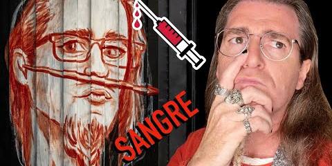 Thumbnail for ME PINTAN CON SANGRE HUMANA. Mural de Julián Castillo en Colombia + Residente + Paloma de Picasso