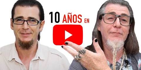 Thumbnail for 10 AÑOS EN YOUTUBE. ¿FÁCIL O DIFÍCIL? Trayectoria como youtuber, influencer, profesor y artista
