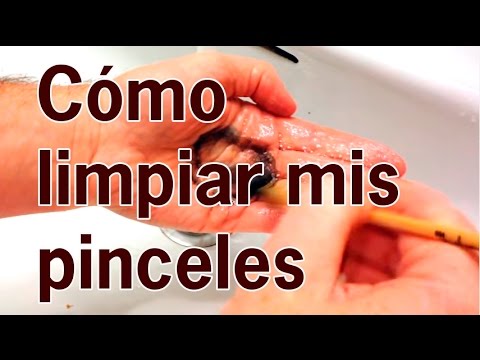 Thumbnail for ¿Cómo limpiar los pinceles de óleo, acrílico, tempera o tinta? Arte y Creatividad.