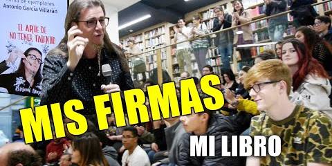 Thumbnail for ESTO PASÓ EN LAS FIRMAS Y PRESENTACIONES DE MI LIBRO