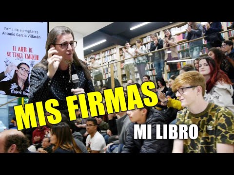 Thumbnail for ESTO PASÓ EN LAS FIRMAS Y PRESENTACIONES DE MI LIBRO