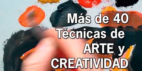 Thumbnail for Más de 40 técnicas de Arte y Creatividad. Dibujo y Pintura. Curso online.