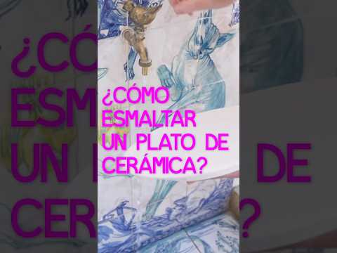 Thumbnail for CÓMO ESMALTAR UN PLATO DE CERÁMICA. #antoniogarciavillaran #arte #cerámica