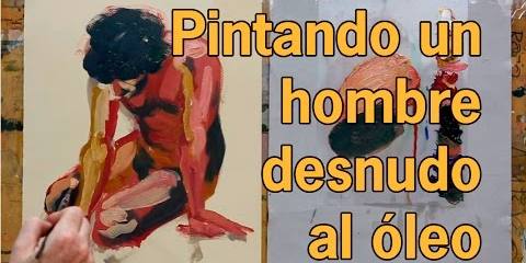 Thumbnail for Boceto de figura masculina al óleo. Arte y creatividad. Thumbnail for Boceto de figura masculina al óleo. Arte y creatividad.