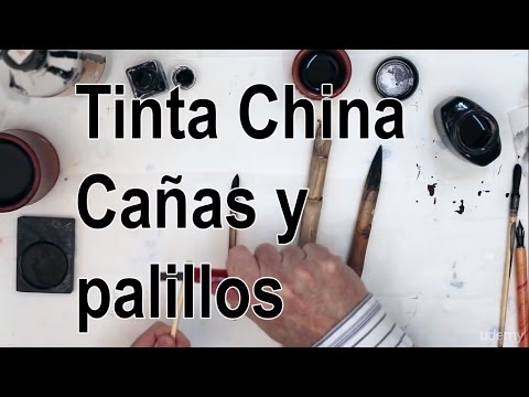 Thumbnail for Dibujo con Tinta China; cañas y palillos. Curso online de Arte y Creatividad.