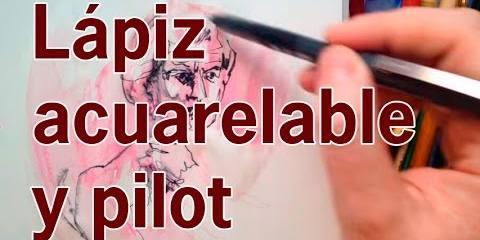Thumbnail for Dibujo: Lápiz acuarelable y pilot. Arte y Creatividad.
