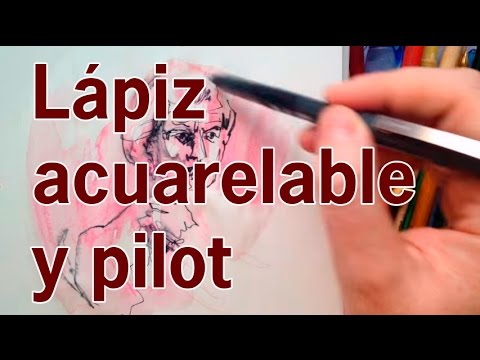 Thumbnail for Dibujo: Lápiz acuarelable y pilot. Arte y Creatividad.