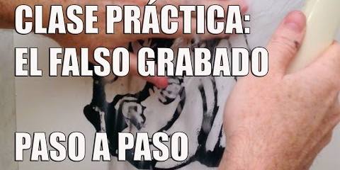 Thumbnail for Clase práctica: FALSO GRABADO. Paso a paso. 2/2. Arte y Creatividad.