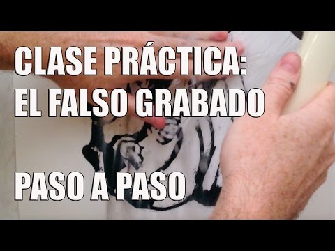 Thumbnail for Clase práctica: FALSO GRABADO. Paso a paso. 2/2. Arte y Creatividad.