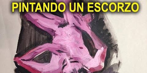 Thumbnail for Pintando un desnudo en escorzo con óleo.