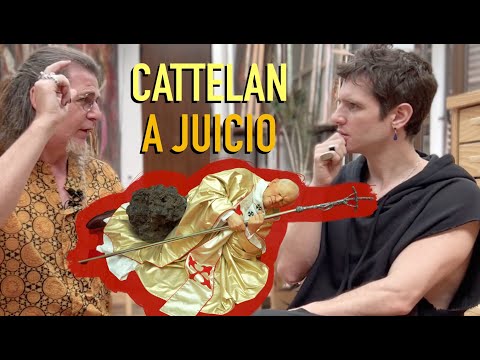Thumbnail for MAURIZIO CATTELAN A JUICIO POR DERECHOS DE AUTOR. Antonio García Villarán y Guillermo Lorca