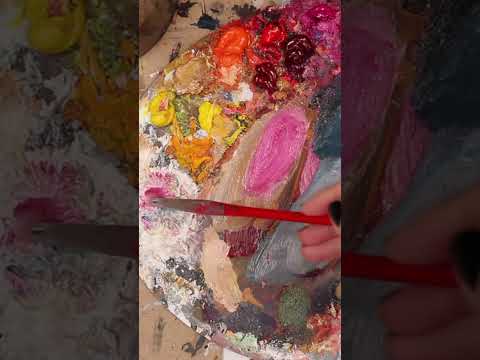 Thumbnail for MEZCLANDO y PINTANDO en mi nuevo curso de pintura al óleo