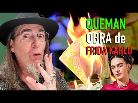 Thumbnail for QUEMAN una OBRA de FRIDA KAHLO de 10 Millones de Dólares para convertirla en NFT.