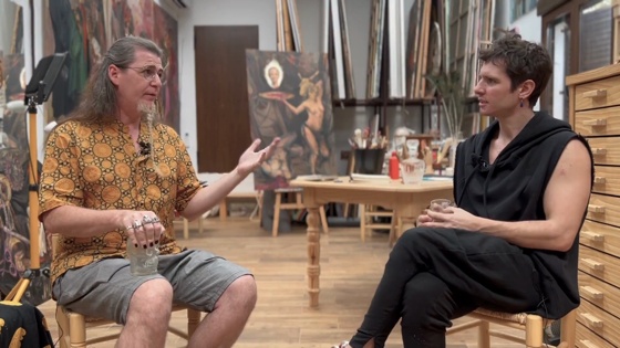 ¿Tiene el ARTISTA que pintar sus propias OBRAS? Guillermo Lorca y Antonio García Villarán
