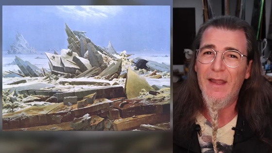 BOHEMIO, ROMÁNTICO, TRÁGICO Y ÉPICO. El pintor Caspar David Friedrich. Arte