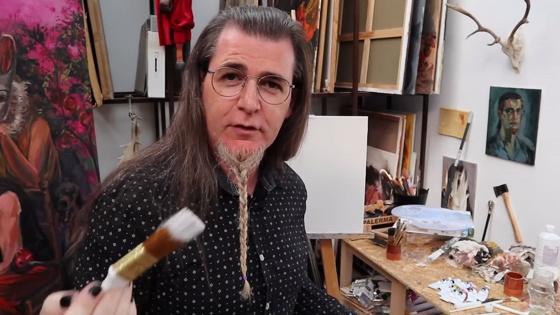 Sigo un TUTORIAL de BOB ROSS y pasa esto…