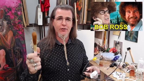 Sigo un TUTORIAL de BOB ROSS y pasa esto…