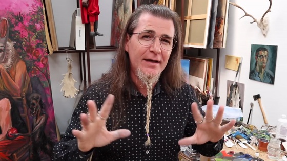 Sigo un TUTORIAL de BOB ROSS y pasa esto…