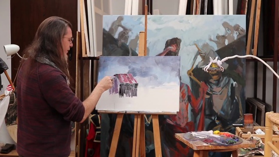 SIGO un TUTORIAL del MAESTRO de BOB ROSS, BILL ALEXANDER y pasa esto…