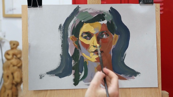 CLASE PRO: PINTANDO UN RETRATO A TIEMPO REAL. ÓLEO.