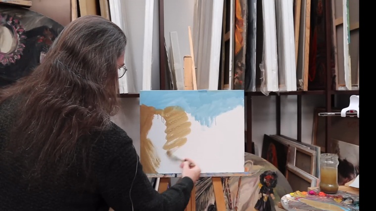 NO sigo un TUTORIAL de BOB ROSS y pasa esto…