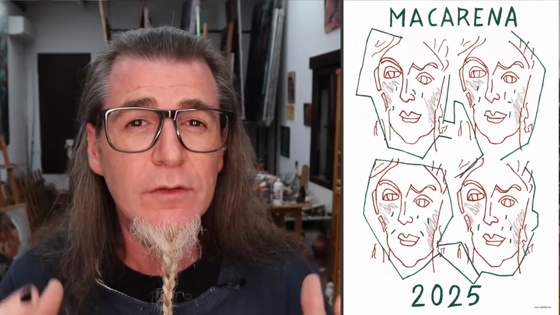 CRÍTICA al CARTEL de SEMANA SANTA de SEVILLA de la MACARENA 2025 de LUIS GORDILLO