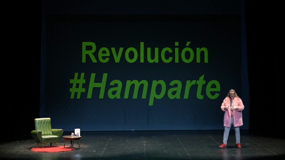 Estuve en el TEATRO EL MUSICAL en VALENCIA hablando de HAMPARTE + Exposición. Acto completo. Arte