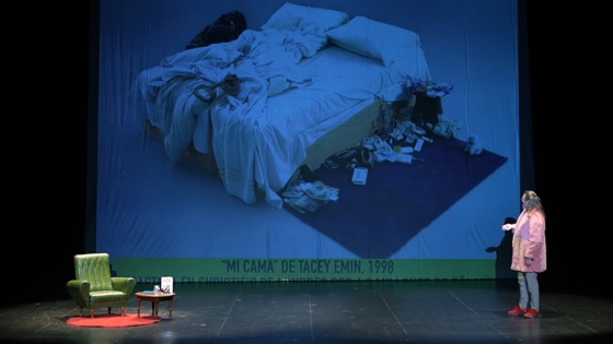Estuve en el TEATRO EL MUSICAL en VALENCIA hablando de HAMPARTE + Exposición. Acto completo. Arte
