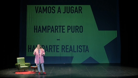 Estuve en el TEATRO EL MUSICAL en VALENCIA hablando de HAMPARTE + Exposición. Acto completo. Arte